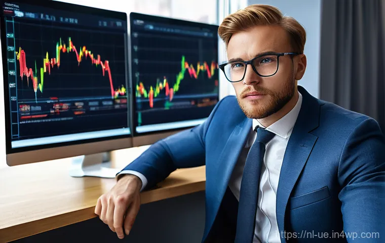 투자 심리학과 행동재무학의 차이점 - **"Emotional Rollercoaster of Investing"**
A dynamic illustration featuring a young Dutch profes...