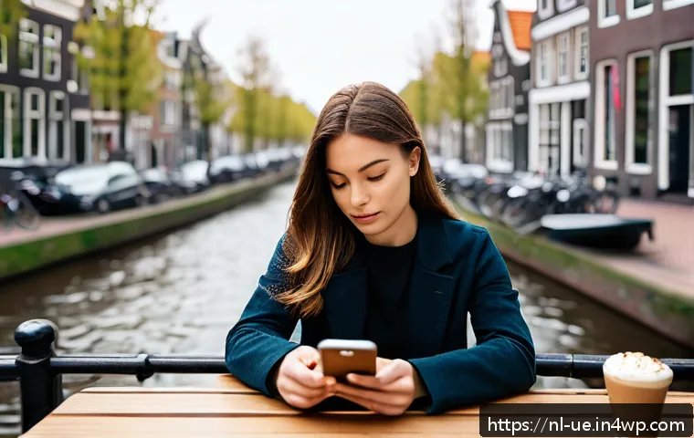 실패를 통한 학습 행동재무학적 접근 - A detailed scene of a Dutch young adult woman sitting at a cozy café table with a latte, thoughtfull...